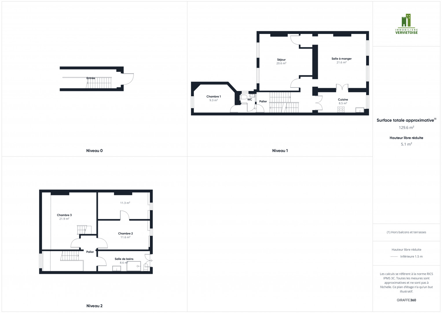 Galerie de Superbe duplex 2 chambres